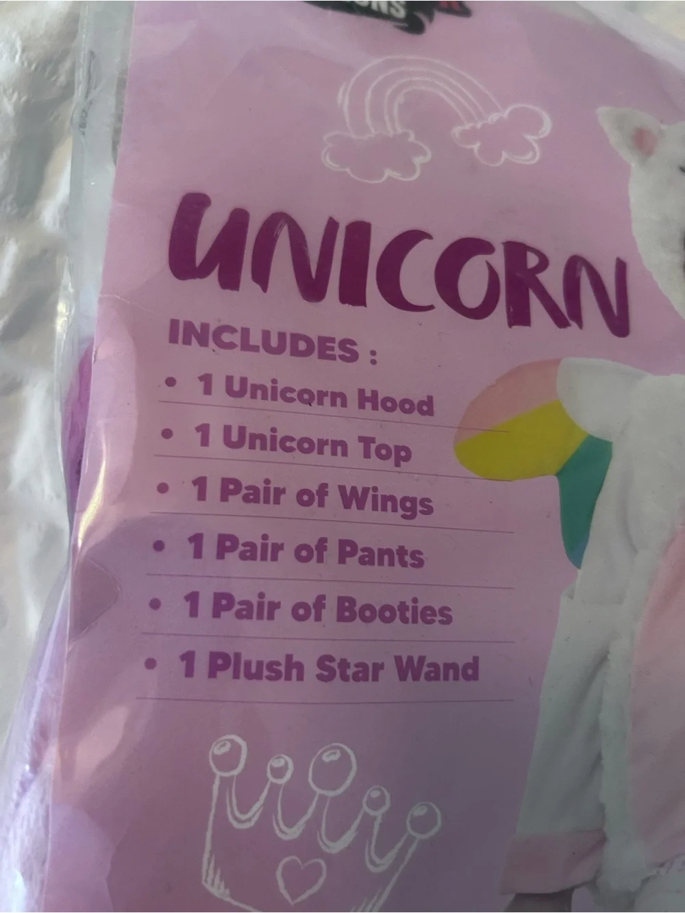 Spooktacular Creations Baby Toddler Unicorn Halloween Costume Size 18-24Months